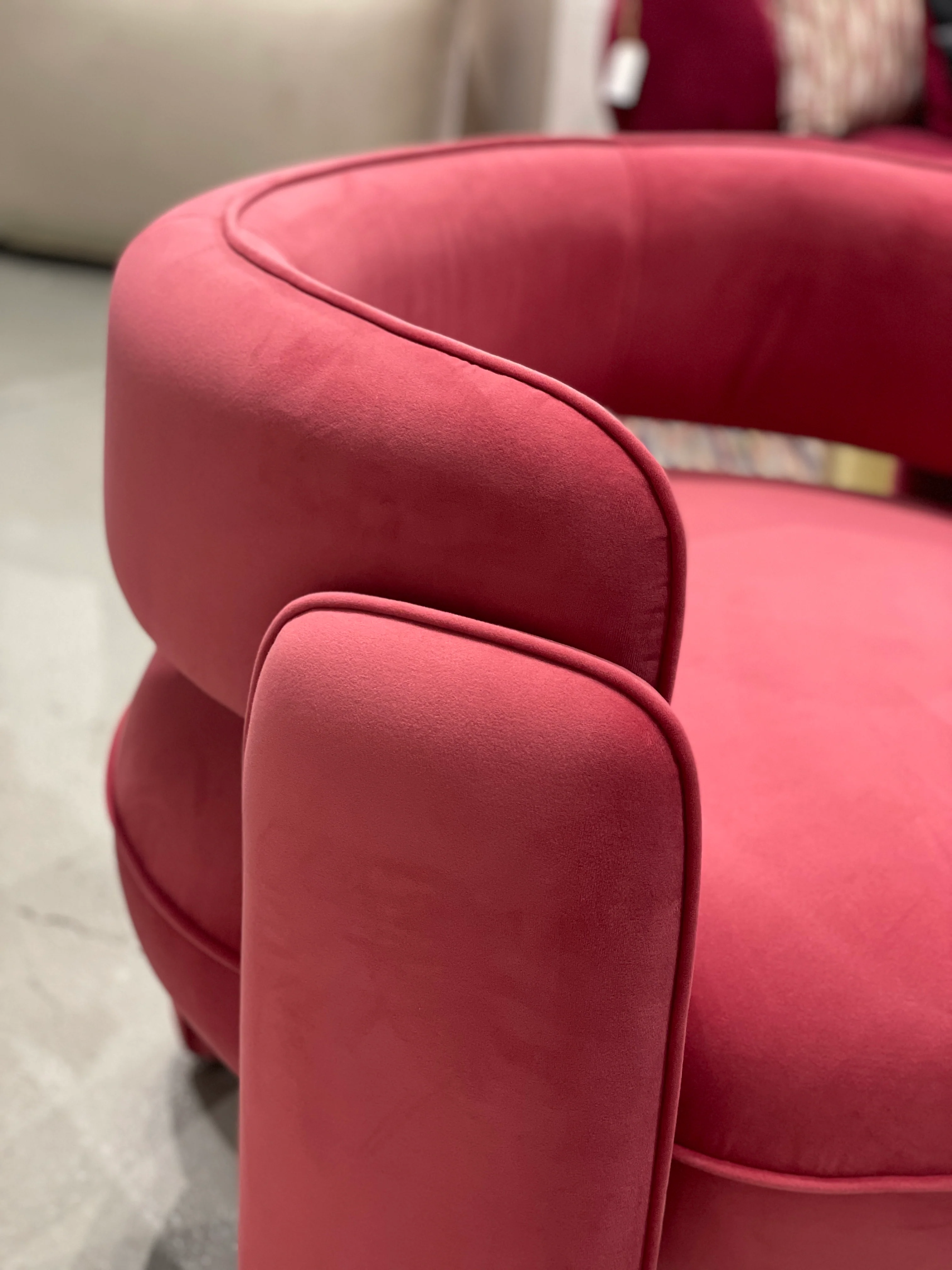Chilli Chair Coral Red - Image 5