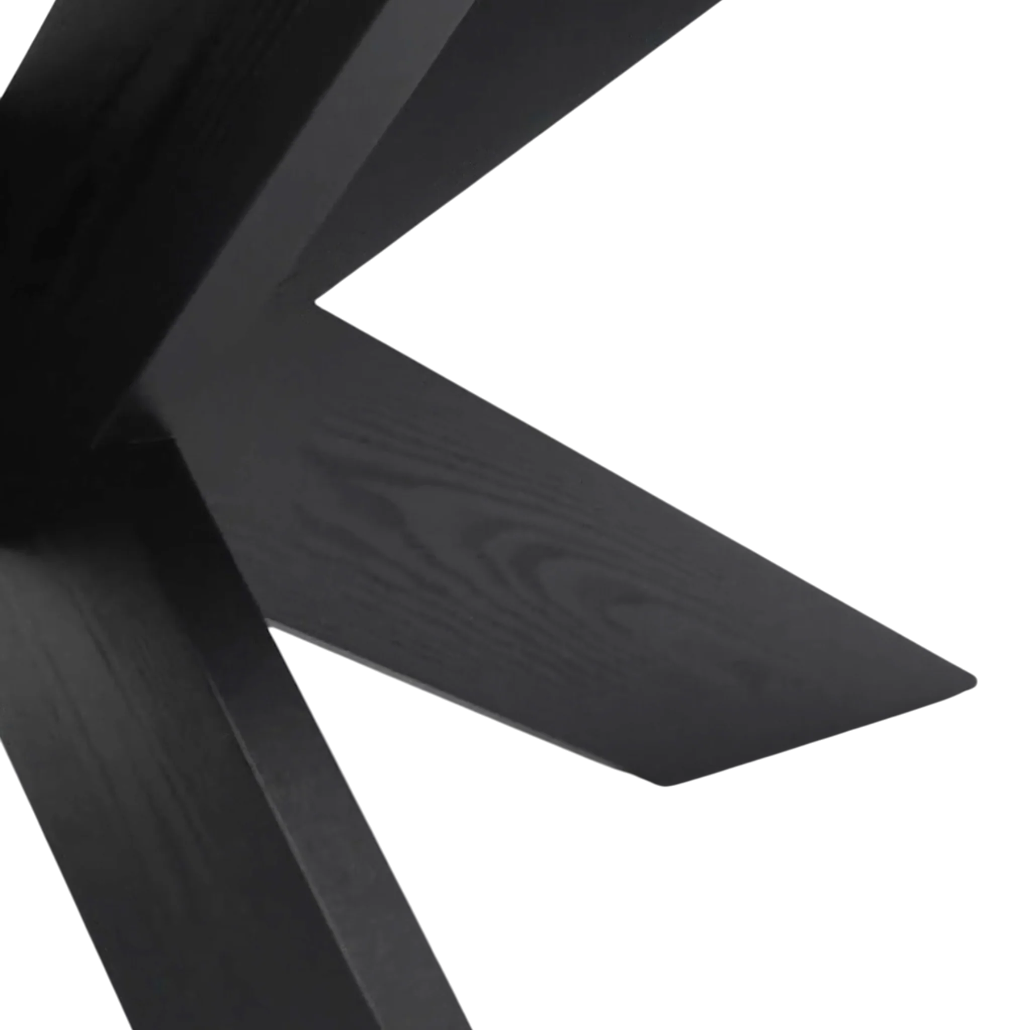 Cubano Rectangle Dining Table Black - 2.4m - Image 8