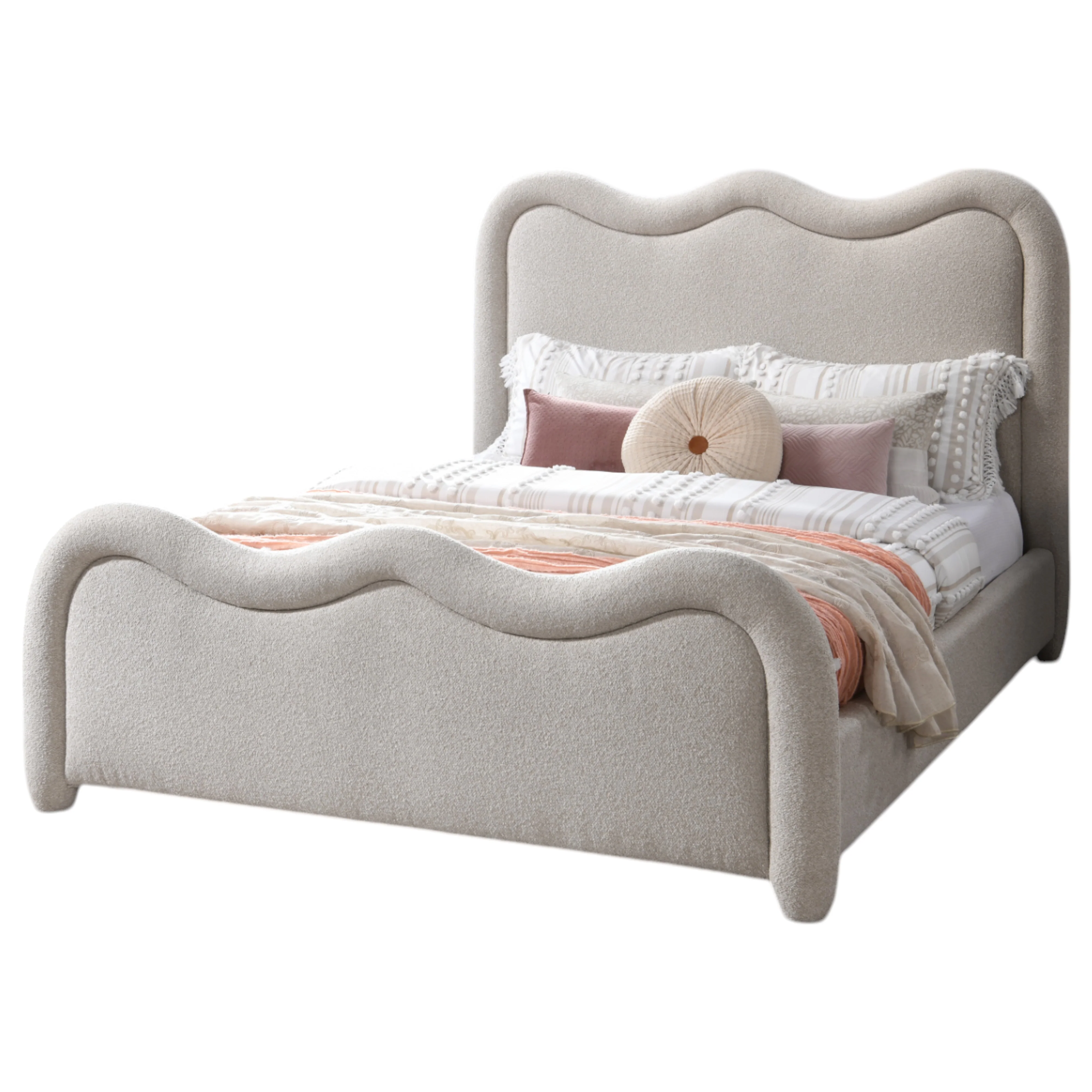 Eden King Bed Sand - Image 3
