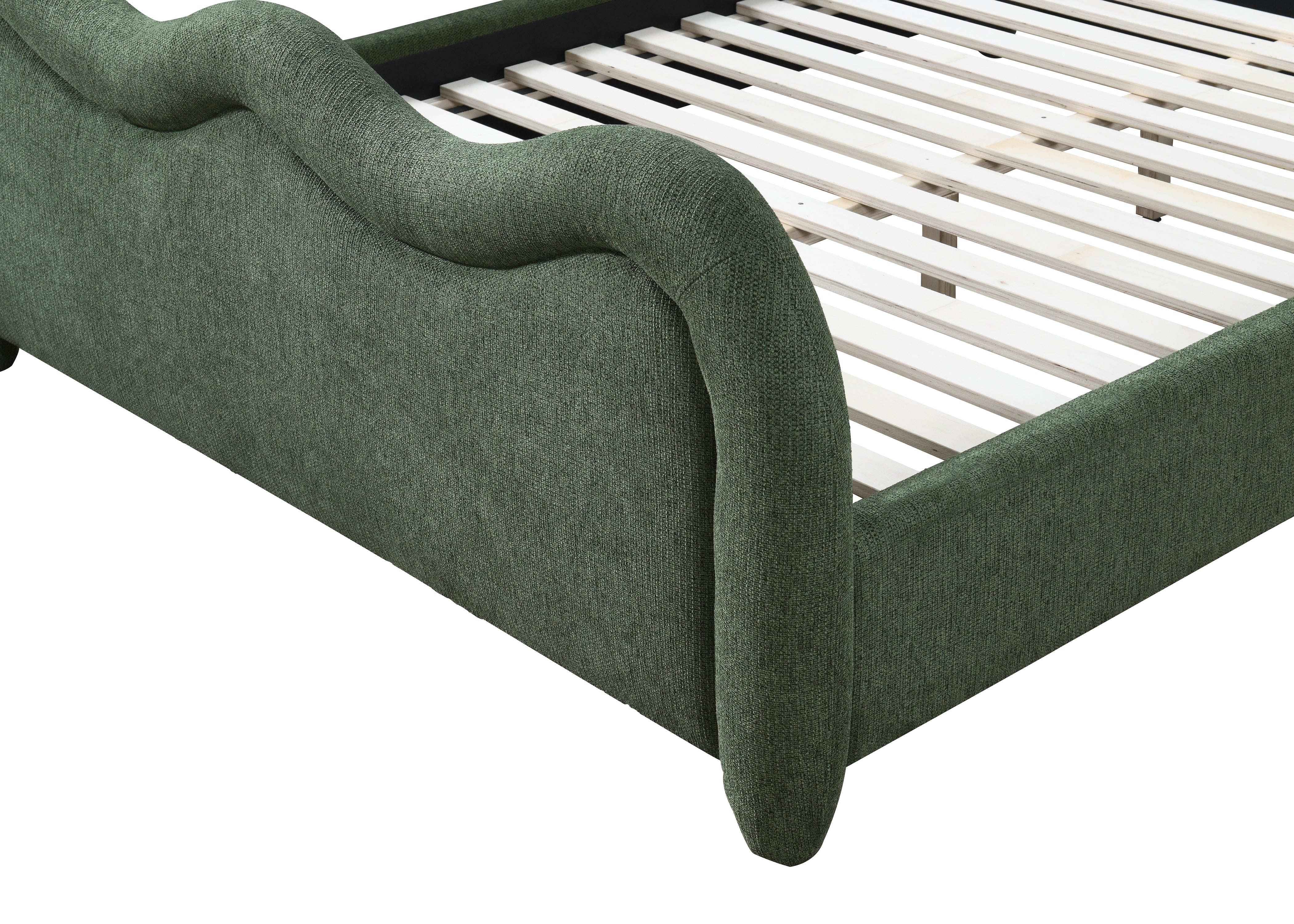Eden Queen Bed Forrest Green - Image 6