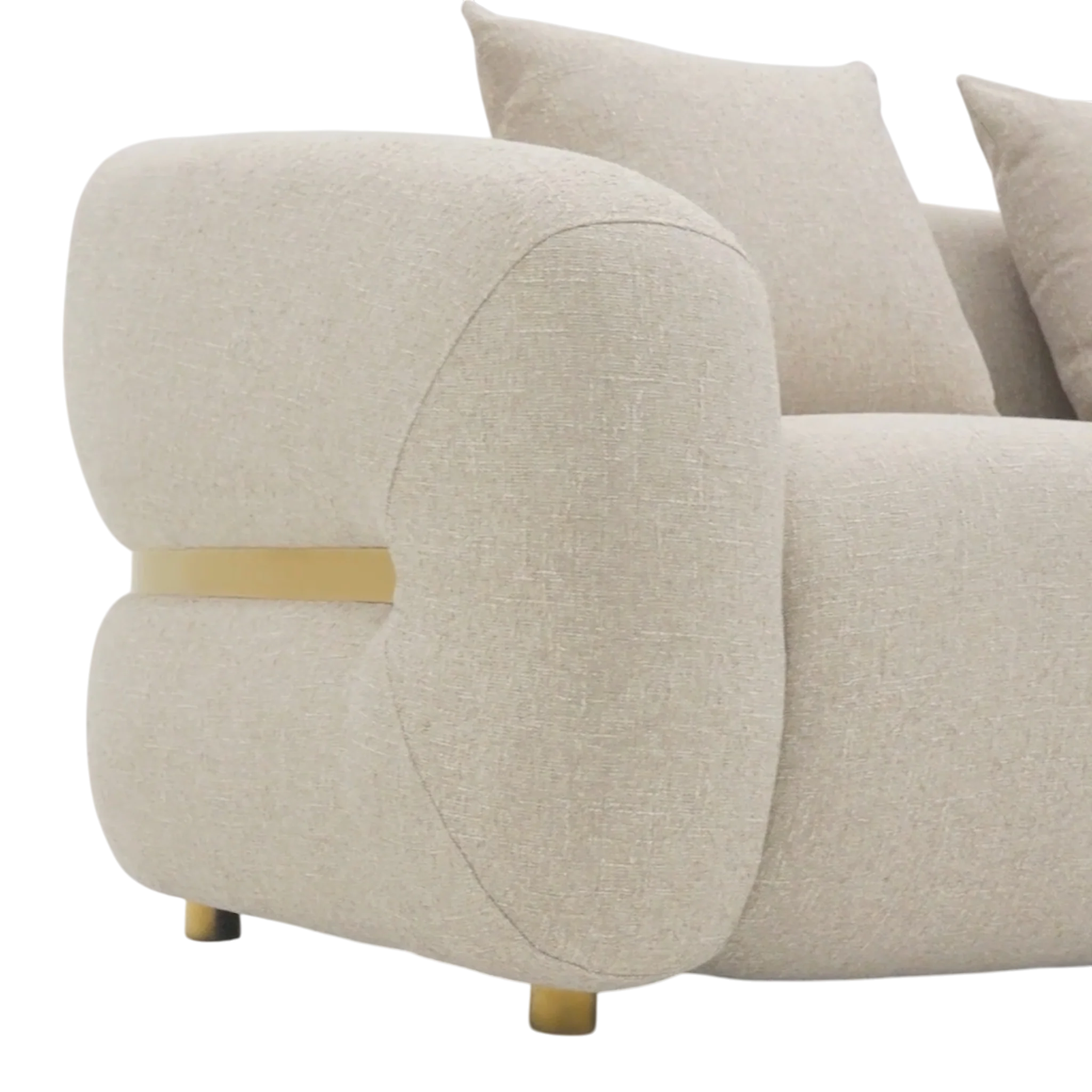 Petra 3 Seater Sofa - Image 7