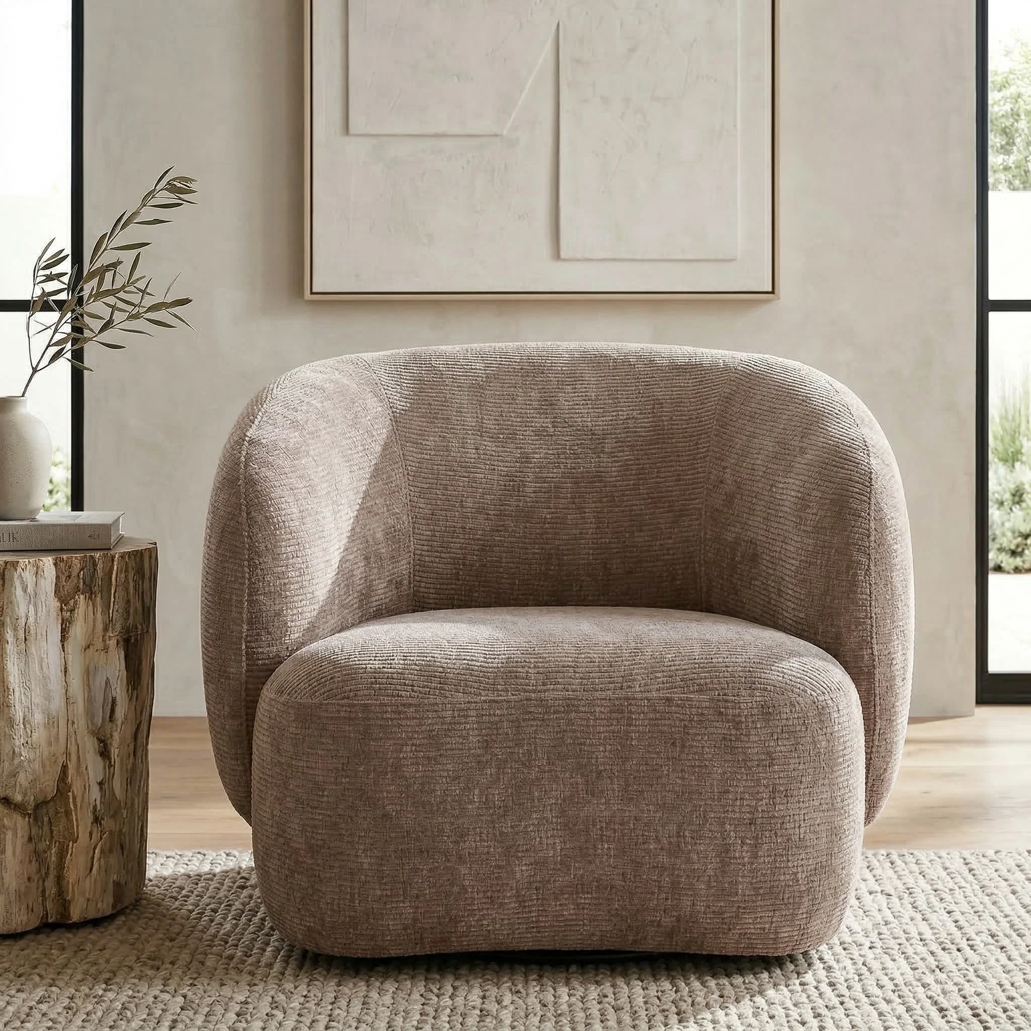 Puffy Chair Textured Mushroom - Image 3