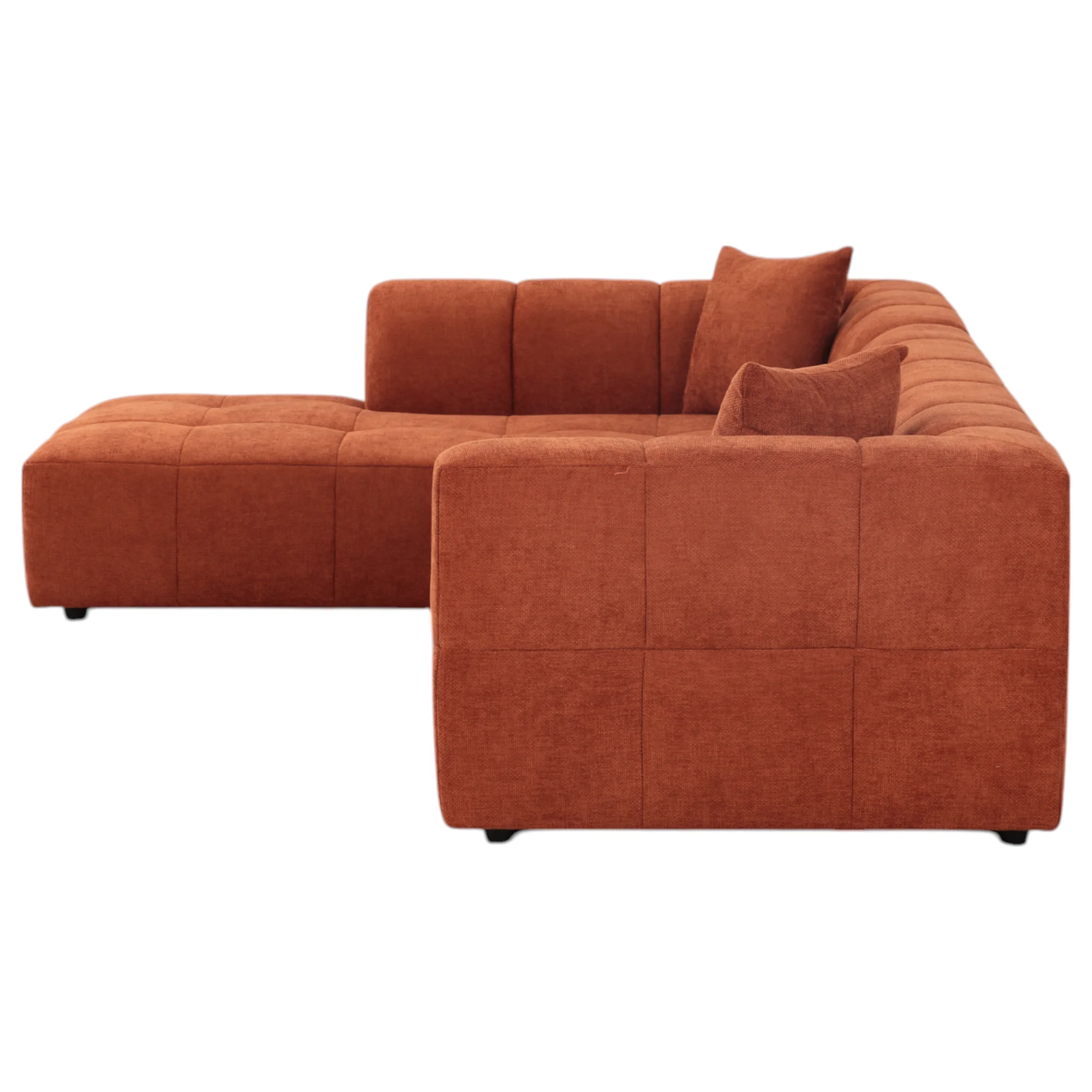 Sorrento Corner Sofa Rust - Image 7